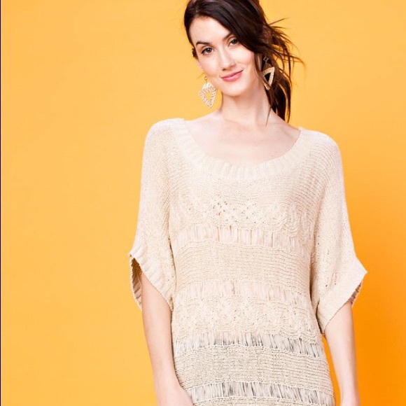 Cream oversized Tunic/Dress - Picture 2 of 6